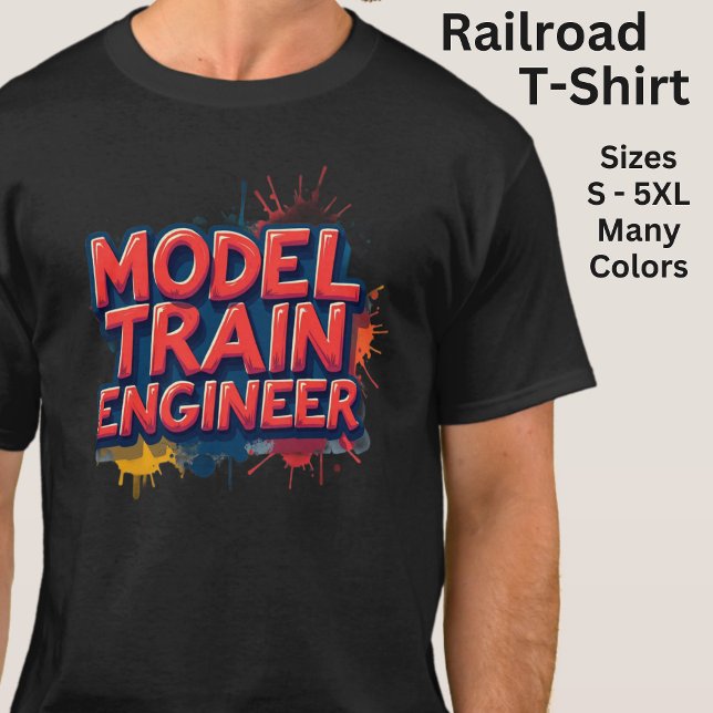 Modellbahn Ingenieur T-Shirt (Von Creator hochgeladen)