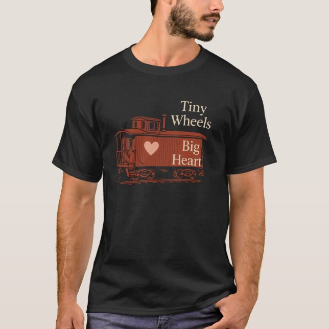 Modellbahn Opa Eisenbahn Hobby Dampflok La T-Shirt (Vorderseite)