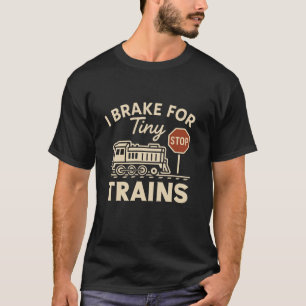 Modellbahn Opa Eisenbahn Hobby Dampflokomotive La T-Shirt