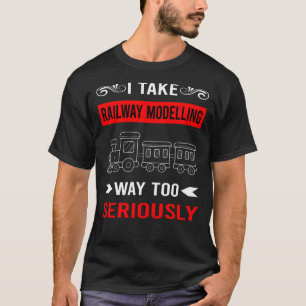 Modellbahnmodell Eisenbahnzug T-Shirt