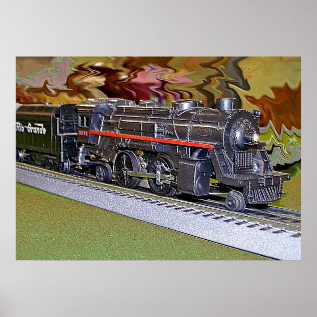 Modellbahnplakat Poster (Vorne)
