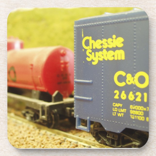 Modellbahnsystem Untersetzer Set (Vorderseite)