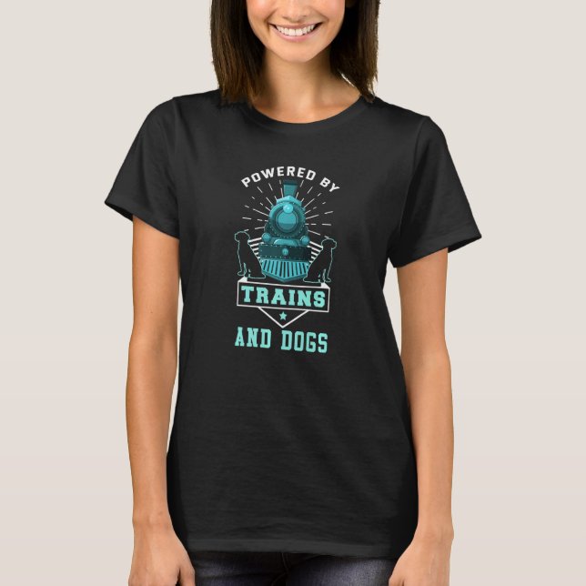 Modellbahnwagen T-Shirt (Vorderseite)