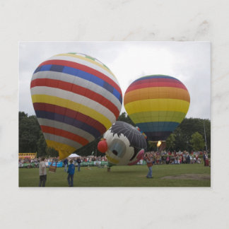 Modellballons Postkarte