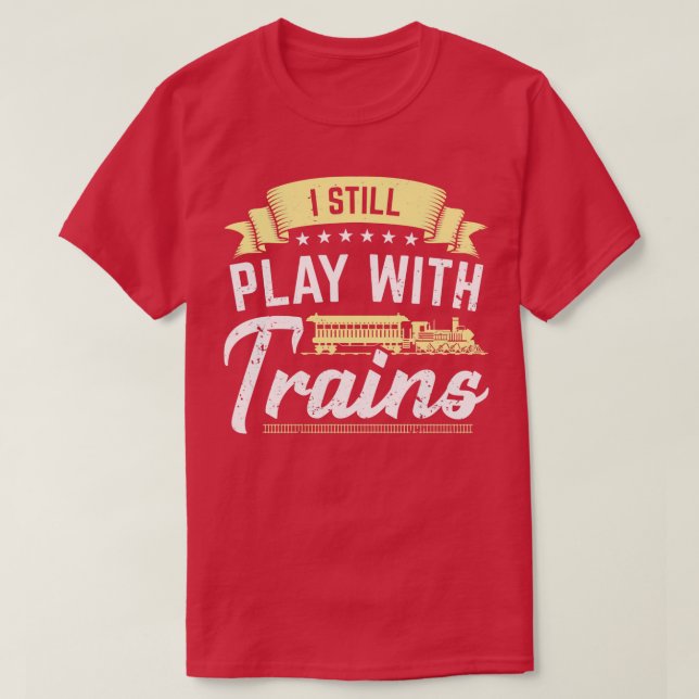 Modelleisenbahnfahrzeug T-Shirt (Design vorne)