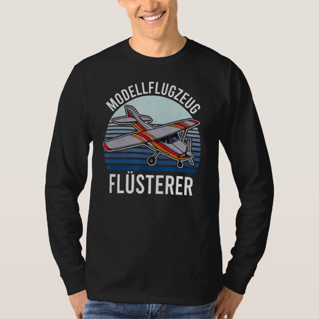 Modellflugzeug Rc Flugzeug Hobby Modellbauer 2 T-Shirt (Vorderseite)