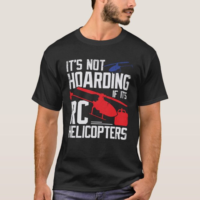 Modellhubschrauber für RC-Chopper T-Shirt (Vorderseite)
