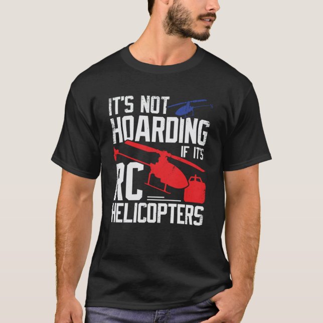 Modellhubschrauber für RC-Chopper T-Shirt (Vorderseite)