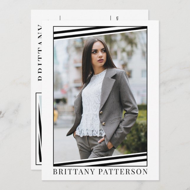 Modellieren der Comp-Karte | 2 Foto 2 Seite 5.12x1 Einladung (Vorne/Hinten)