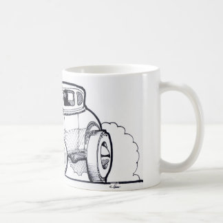 Modellieren Sie ein Hemi frisiertes Auto Tasse