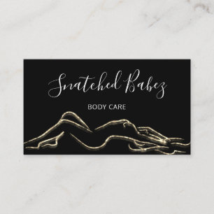 Modellieren von QRCODE-Gold-Schwarz-weiß Visitenkarte