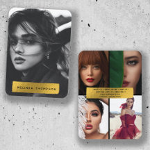 Modellieren von Schauspiel Composite Card 5 Foto