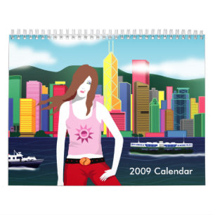 "Modelliert" Kalender 2009