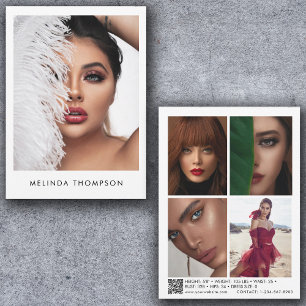 Modellierung Comp Card 5 Foto QR Code