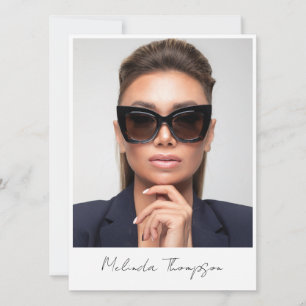 Modellierung der Comp-Karte 5 Foto-Skript Einladung