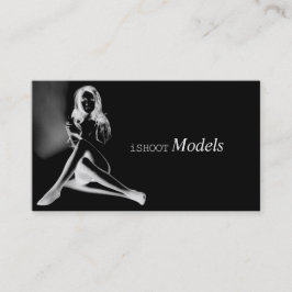 Modellierung von Fotografen Fotografie-Kamera Visitenkarte