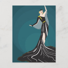 Modellillustration der 1920er Jahre Postkarte