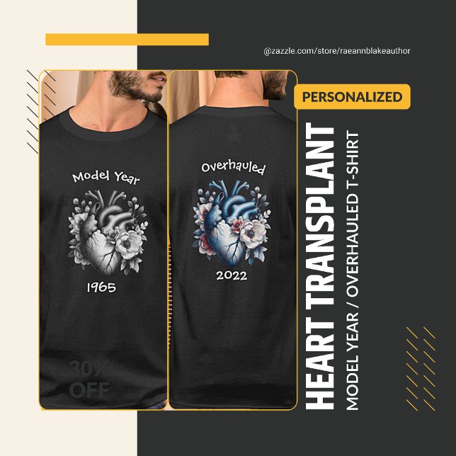 Modelljahr/überholter Herz-Transplantat-T - Shirt (Von Creator hochgeladen)