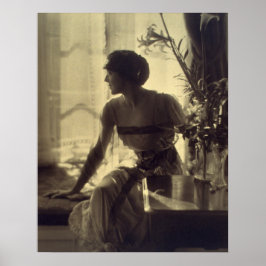 Modemantel der 1920er-Jahre Poster