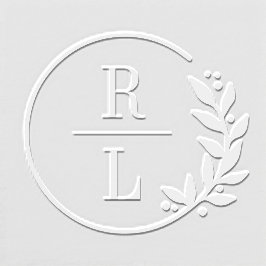 Modemarkenembosser für das Logo "Trendy Wreath Mon