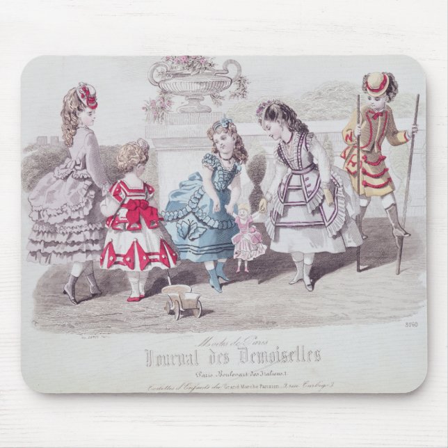Moden für Mädchen, von 'Zeitschriften-DES Mousepad (Vorne)