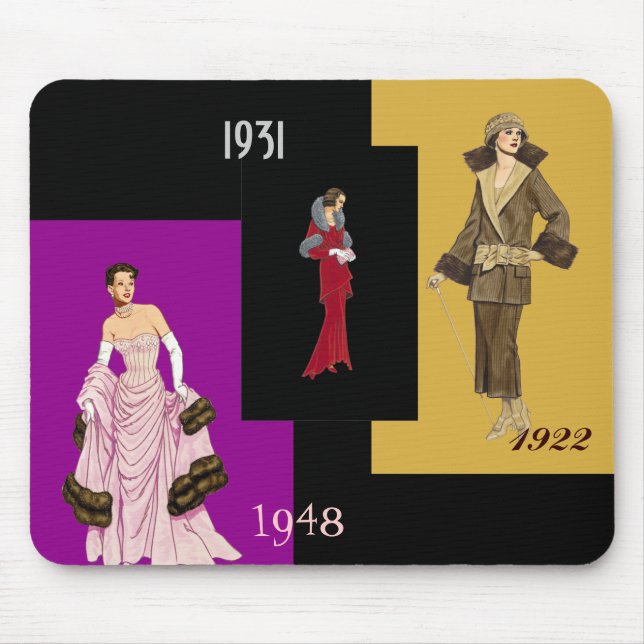 Moden Mousepad 1922 bis 1948 (Vorne)