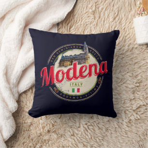 Modena Emilia-Romagna Balsamic Italien Souvenir Kissen