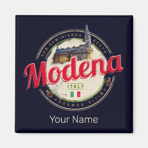 Modena Emilia-Romagna Balsamic Italien Souvenir Magnet