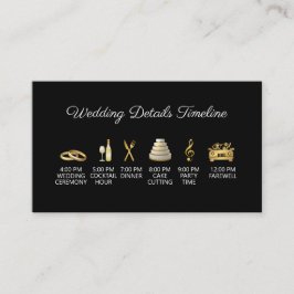 Modene elegante Schwarz-Rot FLoralhochzeit Begleitkarte