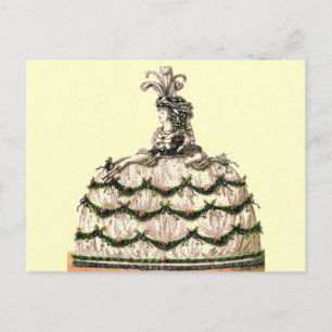 Modeplatte ~ Postkarte Marie Antoinette Liebe