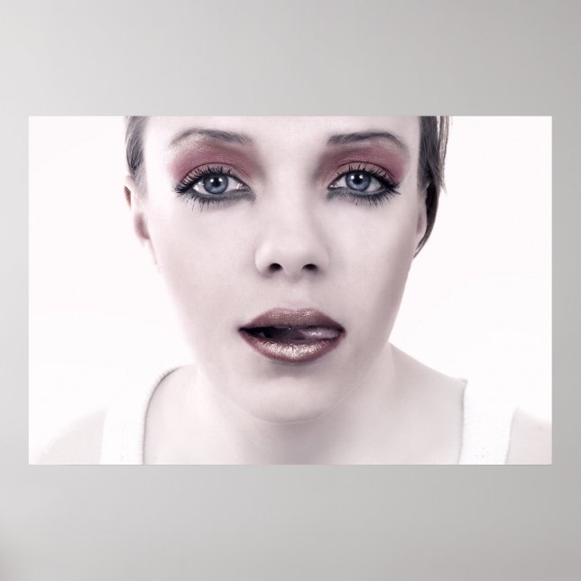 Modeporträt Poster (Vorne)