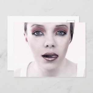 Modeporträt Postkarte