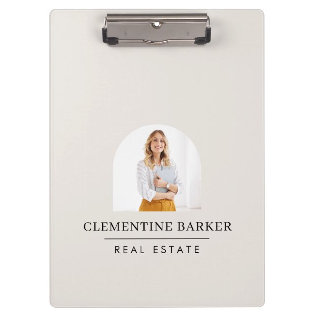 Moder arch photo Business Branding Klemmbrett (Vorderseite)