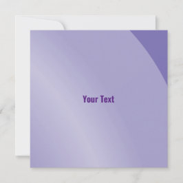 Moderater Lilac-moderner schattierter Qr-Code Karte