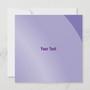 Moderater Lilac-moderner schattierter Qr-Code Karte