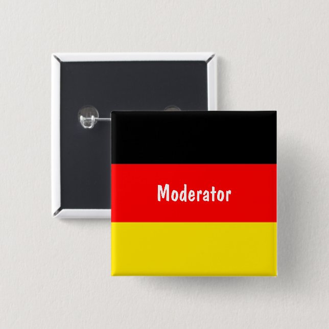Moderator Button (Vorne & Hinten)