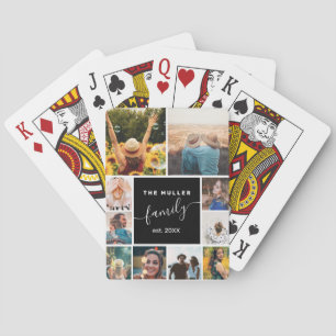 Modern 10 Foto von Grid Love Family Spielkarten