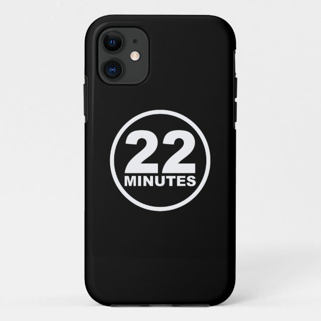Modern - 22 Minuten Case-Mate iPhone Hülle (Rückseite)