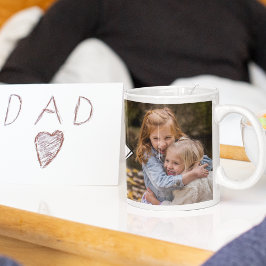 Modern 2 FotoCollage Nr. 1 Daddy Kaffeetasse