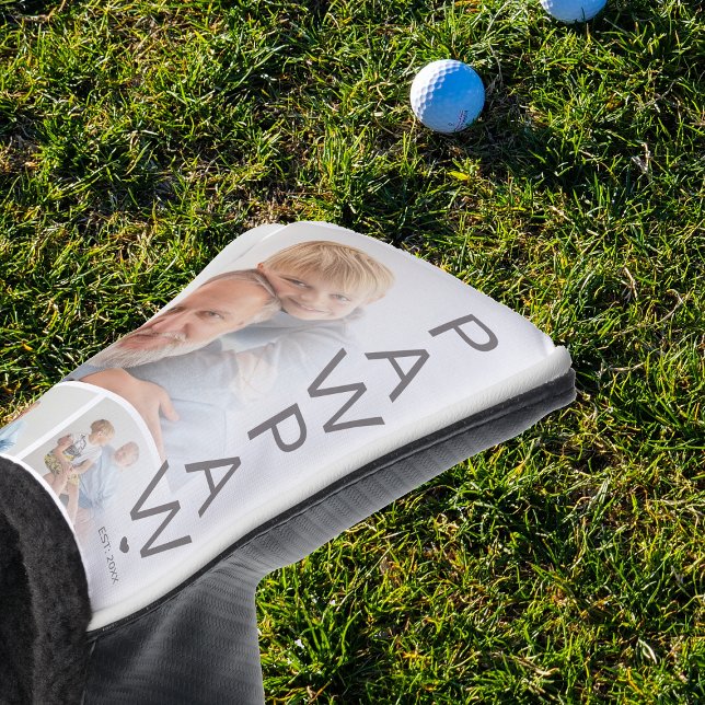 Modern 3 Foto Pawpaw Golf Headcover (Von Creator hochgeladen)