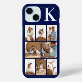 Modern 8 Foto Navy Blau Case-Mate iPhone Hülle