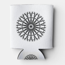 MODERN _A Kaleidoskop ROSE CIRCLE _COLOR _BLACK