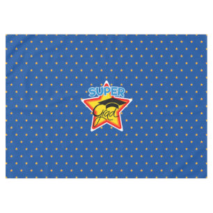 Modern Abschluss Super Grad Logo Tischdecke