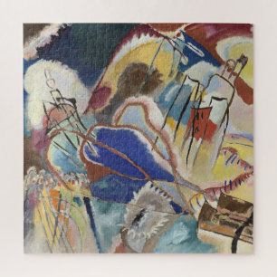 Modern Abstract Art Improvisation Nr. 30 Kandinsky Puzzle