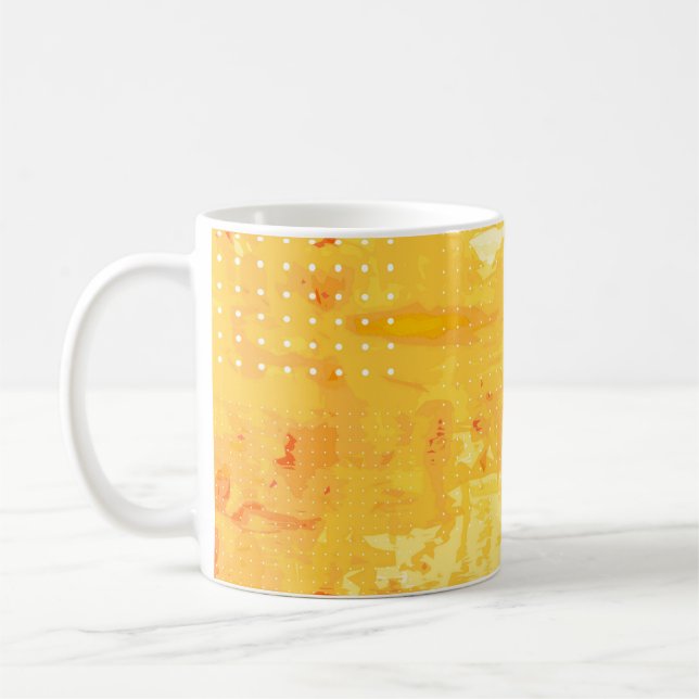 Modern abstract background of bright brush strokes kaffeetasse (Links)