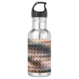 Modern abstract digital pattern design 1240 edelstahlflasche