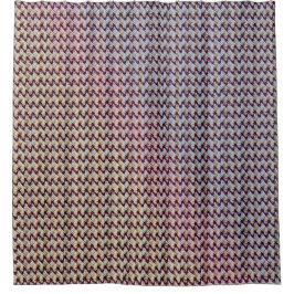 Modern abstract digital pattern design 1260 duschvorhang