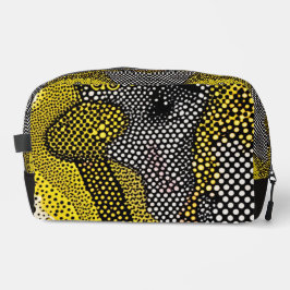 Modern Abstract Dot Pattern  Waschbeutel