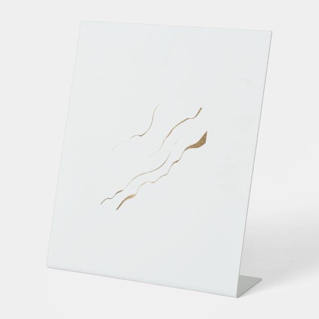 Modern abstract luxury artwork  sockelschild (Vorderseite)