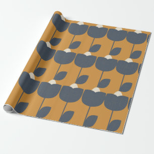 Modern abstract seamless geometric pattern with st geschenkpapier